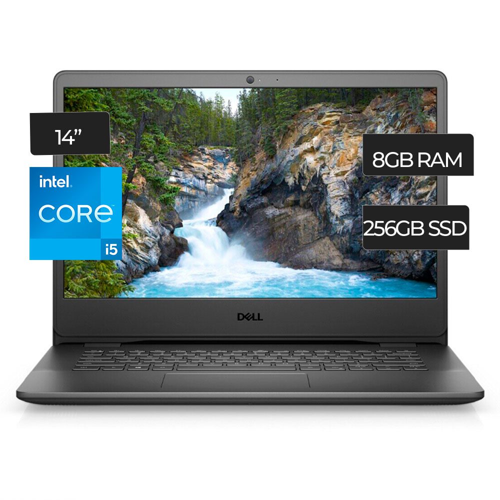 Laptop Dell Vostro 3400 Core i5 I5-11400F  RAM 8GB D Disco 256GB SSD 14"HD (13 Intel IRIS Integrado