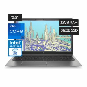 Laptop Hp Zbook 15 G8 Core i7  I7-11850H   RAM 32GB  Disco  512GB SSD 15.6"FHD  Intel  UHD Integrado
