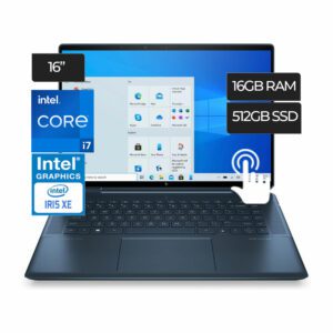 Laptop Hp Spectre X360 16-F1013Dx Core i7  I7-12700H   RAM 16GB  Disco  512GB SSD 16"UHD+ ( Intel IRIS Integrado