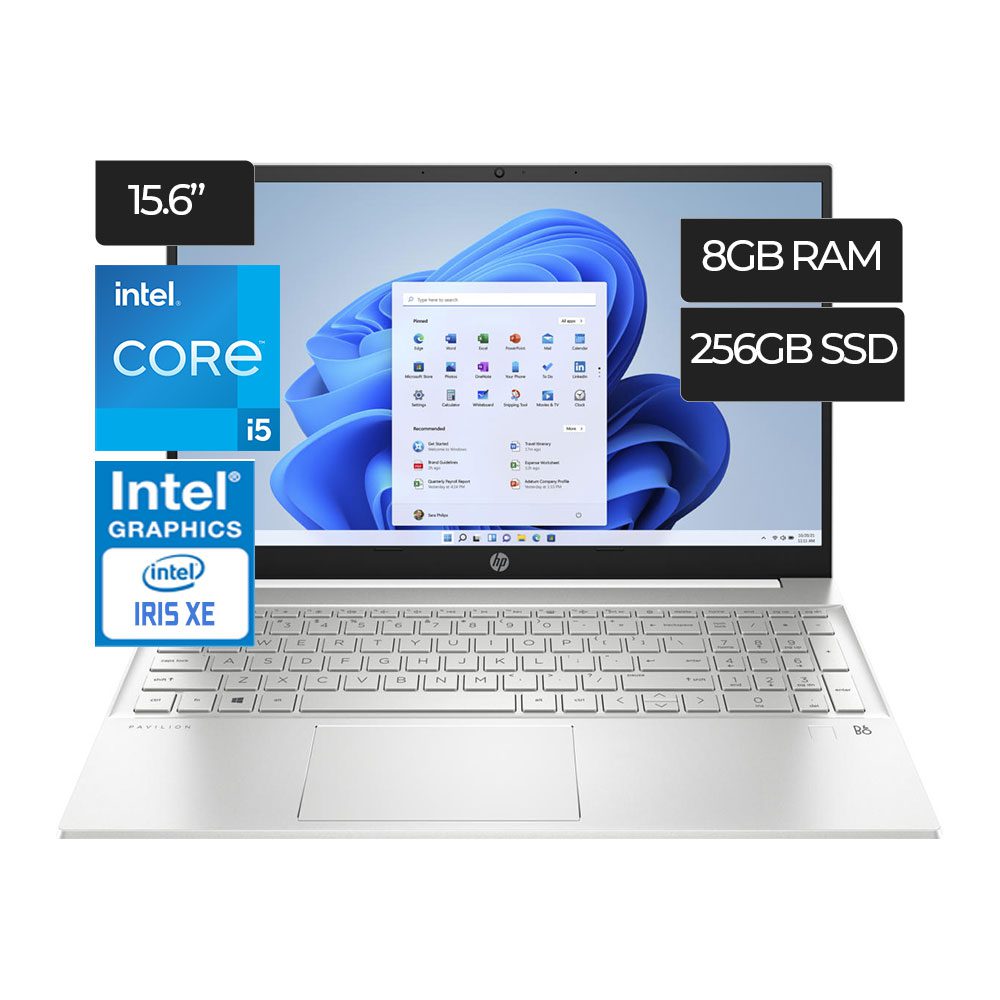 Laptop Hp Pavilion 15-Eg2079Nr Core i5 I5-11400F  RAM 8GB D Disco 256GB SSD 15.6"FHD  Intel IRIS Integrado