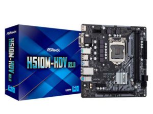 Placa ASROCK H610M-HVS para Intel 12th Gen (LGA 1700)