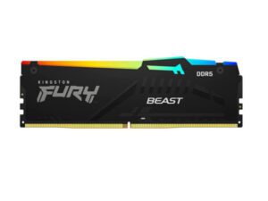 Memoria RAM Kingston Fury Beast RGB 16GB 5200MHz KF552C40BBA-16 PC5-41600